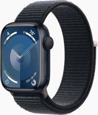 Часы Apple Watch Series 9 GPS 41mm Midnight Aluminum Case with Sport Loop Band Midnight (Темная ночь)