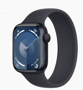 Часы Apple Watch Series 9 GPS 41mm Midnight Aluminum Case with Solo Loop Midnight (Тёмная ночь)
