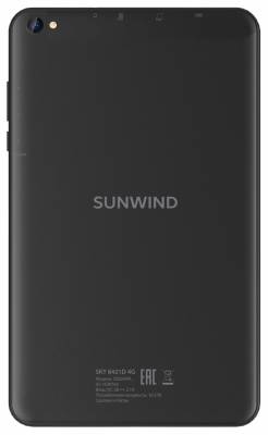 Планшет SunWind Sky 8421D 4G T310 (2.0) 4C RAM4Gb ROM64Gb 8" IPS 1280x800 3G 4G Android 11 черный 2Mpix 2Mpix BT GPS WiFi Touch microSD 128Gb 3500mAh