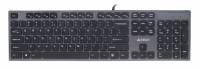 Клавиатура A4Tech KV-300H серый/черный USB slim
