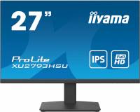 Монитор Iiyama 27&quot; ProLite XU2793HSU-B4 черный IPS LED 4ms 16:9 HDMI M/M матовая 300cd 178гр/178гр 1920x1080 75Hz FreeSync VGA DP FHD USB 4.6кг