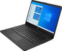 Ноутбук HP 14s-fq0023ur Athlon Silver 3050U 4Gb SSD256Gb AMD Radeon 14&quot; TN HD (1366x768) Windows 10 Home black WiFi BT Cam