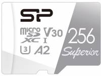 Флеш карта microSDXC 256GB Silicon Power SP256GBSTXDA2V20 Superior V30 A2 w/o adapter