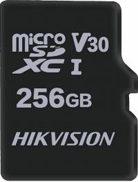 Флеш карта microSDXC 256GB Hikvision HS-TF-C1(STD)/256G/ZAZ01X00/OD C1 V30 w/o adapter