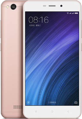 Смартфон Xiaomi Redmi 4A 2Gb+16Gb Pink (Розовый)