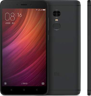 Смартфон Xiaomi Redmi Note 4X 64Gb+4Gb Black (Черный)