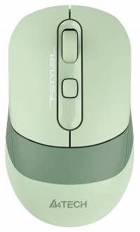 Мышь A4Tech Fstyler FB10C зеленый оптическая (2000dpi) беспроводная BT/Radio USB (4but)