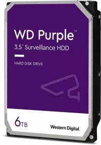Жесткий диск WD Original SATA-III 6Tb WD63PURZ Video Streaming Purple (5640rpm) 256Mb 3.5&quot;