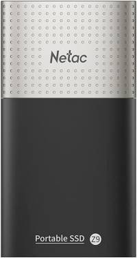 Накопитель SSD Netac USB-C 128Gb NT01Z9-128G-32BK Z9 1.8&quot; черный