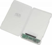 Внешний корпус для HDD/SSD AgeStar 3UBCP3 SATA USB3.0 пластик белый 2.5&quot;