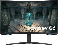Монитор Samsung 32&quot; Odyssey G6 S32BG650EI черный VA LED 16:9 HDMI M/M полуматовая HAS Piv 350cd 178гр/178гр 2560x1440 240Hz DP WQ USB 5.5кг