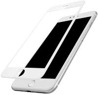 Закаленное защитное стекло для iPhone 7/8 Plus цвет белый 3D