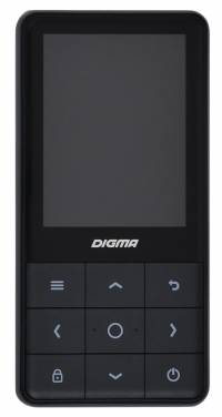 Плеер Hi-Fi Flash Digma Y4 BT 16Gb черный/2.4&quot;/FM/microSDHC