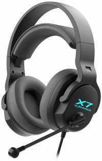 Наушники с микрофоном A4Tech XH-720p черный 2м мониторные оголовье