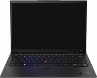 Ноутбук Lenovo ThinkPad X1 Carbon G10 Core i7 1265U 16Gb SSD512Gb Intel Iris Xe graphics 14&quot; IPS WUXGA (1920x1200) Free DOS black WiFi BT Cam (21CCS9Q201)