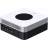 ПК Мини Chuwi LarkBox X N-series N100 (0.8) 12Gb SSD512Gb UHDG Windows 11 Home 2xGbitEth WiFi BT черный/белый