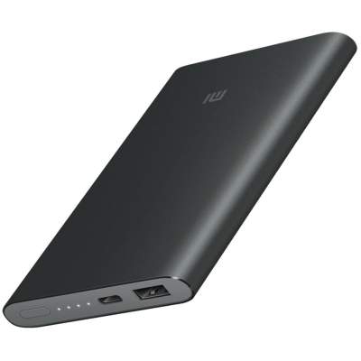 Внешний аккумулятор Xiaomi Mi Power Bank 10000 Black (Черный)