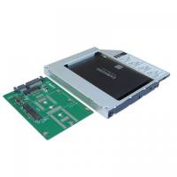Сменный бокс для HDD/SSD AgeStar SMNF2S SATA металл серебристый 2.5&quot;