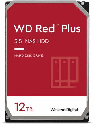 Жесткий диск WD Original SATA-III 12Tb WD120EFBX NAS Red Plus (7200rpm) 256Mb 3.5"