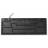 Клавиатура Оклик 115M черный USB (подставка для запястий) (1678098)