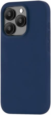 Чехол (клип-кейс) uBear для Apple iPhone 15 Pro Touch Mag Case with MagSafe темно-синий (CS264DB61PTH-I23M)