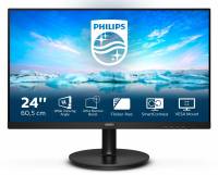 Монитор Philips 23.8&quot; 241V8L(00/01) черный VA LED 16:9 HDMI матовая 250cd 178гр/178гр 1920x1080 75Hz FreeSync VGA FHD 3.03кг