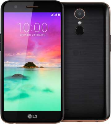 Смартфон LG K10 (2017) M250 Black (Черный)