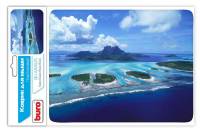 Коврик для мыши Buro BU-M10025 Мини рисунок/Бора-Бора 230x180x2мм