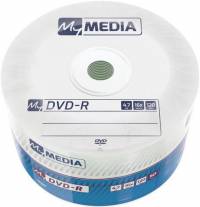 Диск DVD-R MyMedia 4.7Gb 16x Pack wrap (50шт) (69200)