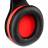 Наушники с микрофоном Оклик HS-L610G SAMURAI черный/красный 2.2м мониторные USB оголовье (1460161)