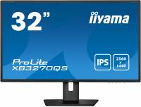 Монитор Iiyama 31.5&quot; ProLite XB3270QS-B5 черный IPS LED 16:9 DVI HDMI M/M матовая HAS Piv 250cd 178гр/178гр 2560x1440 60Hz DP WQ 8.6кг