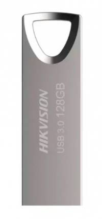 Флеш Диск Hikvision 128Gb M200 HS-USB-M200 128G U3 USB3.0 серебристый