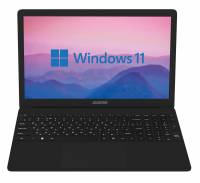 Ноутбук Digma EVE 15 P417 Celeron N4000 8Gb SSD256Gb Intel HD Graphics 600 15.6&quot; IPS FHD (1920x1080) Windows 11 Home black WiFi BT Cam 5000mAh