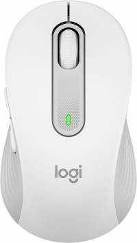Мышь Logitech M650 белый/серый оптическая (4000dpi) беспроводная BT/Radio USB (4but)