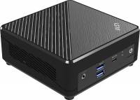 Неттоп MSI Cubi N ADL-019RU slim N100 (0.8) 4Gb SSD128Gb UHDG Windows 11 Professional GbitEth WiFi BT 65W черный (9S6-B0A911-059)