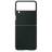 Чехол (клип-кейс) Samsung для Samsung Galaxy Z Flip3 Leather Cover зеленый (EF-VF711LGEGRU)