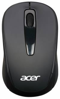Мышь Acer OMR133 черный оптическая (1000dpi) беспроводная USB для ноутбука (2but)