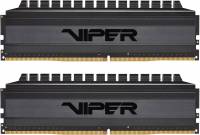 Память DDR4 2x4Gb 3200MHz Patriot PVB48G320C6K Viper 4 Blackout RTL PC4-25600 CL16 DIMM 288-pin 1.35В dual rank