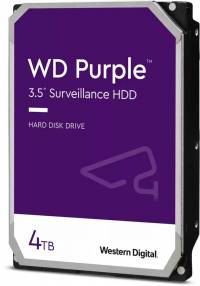 Жесткий диск WD SATA-III 4Tb WD40PURZ Surveillance Purple (5400rpm) 64Mb 3.5&quot;