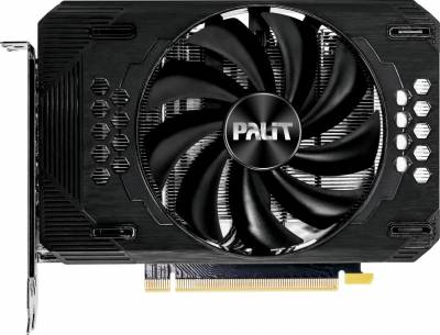 Видеокарта Palit PCI-E 4.0 PA-RTX3060 STORMX 8GB NVIDIA GeForce RTX 3060 8Gb 128bit GDDR6 1320/15000 HDMIx1 DPx3 HDCP Ret