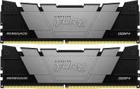 Память DDR4 2x32GB 3600MHz Kingston KF436C18RB2K2/64 Fury Renegade Black RTL Gaming PC4-28800 CL18 DIMM 288-pin 1.35В dual rank с радиатором Ret