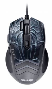 Мышь GMNG XM007 черный/серый оптическая (10000dpi) USB для ноутбука (7but)