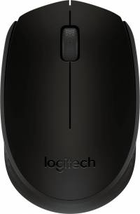 Мышь Logitech M171 черный/серый оптическая (1000dpi) беспроводная USB для ноутбука (2but)