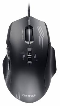 Мышь GMNG 930GM черный оптическая (12800dpi) USB для ноутбука (7but)