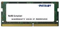 Память DDR4 8Gb 2666MHz Patriot PSD48G266682S Signature RTL PC4-21300 CL19 SO-DIMM 260-pin 1.2В quad rank