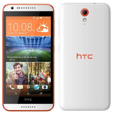 Смартфон HTC Desire 620G White-Orange (Белый-Оранжевый)