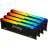 Память DDR4 4x8GB 3600MHz Kingston KF436C17BB2AK4/32 Fury Beast RGB RTL Gaming PC4-28800 CL17 DIMM 288-pin 1.35В kit single rank с радиатором Ret