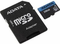 Флеш карта microSDXC 256GB A-Data AUSDX256GUICL10A1-RA1 Premier Pro + adapter