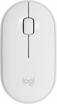 Мышь Logitech M350 белый оптическая (1000dpi) беспроводная BT/Radio USB (2but)