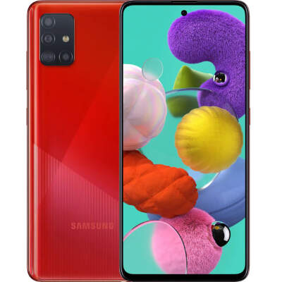 Смартфон Samsung Galaxy A51 (2020) 128GB Red (Красный)